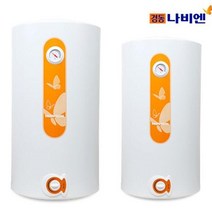 경동나비엔 저장식 법랑 전기온수기 EW- 80N / EW-100N, 세면기수전