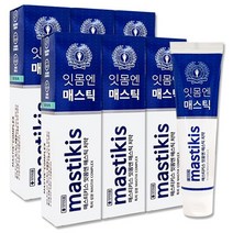 매스티키스 골드 치약 120g 매스틱 오일 함유, 6개