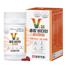 일양약품 종합 멀티 비타민 미네랄 프리미엄, 60정, 1개, 1개, 60정