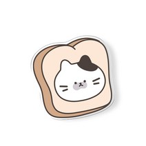 디자인 빅사이즈 아크릴 스마트톡 단품, 23.야옹이빵-턱시도