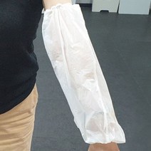 일회용 팔토시 홈베이킹 미용실 작업용 10매입, 상세페이지 참조