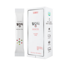힐링티 타우린 타우린효능 숙취 해소 피로회복제 타우린효소 타우린영양제, 10g, 10포