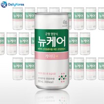 뉴케어 케이디 200ml 30캔 비투석 균형 건강 영양식 식사대용 환자 저단백 D, 상세페이지 참조
