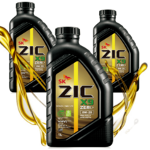 SK 지크제로 ZIC X9 ZERO 0W-20 엔진오일 1L x5개
