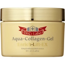 일본직발송 6. ドクターシーラボ 닥터 씨랩 아쿠아 콜라겐 젤 엔리치 리프트 EX 올인원 단품 120G (X 1) [, 120G X 1, One Color