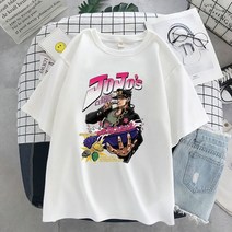 옴니뷰 Anime T-shirt men Graphic Cartoon Titan Attack Shingeki No Kyojin 티셔츠 하라주쿠 오버사이즈, 05 S9201-White_02 S