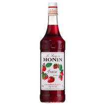 모닌 스트로베리 시럽, 1000ml, 10개