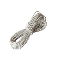 권선코일 구리선18AWG UL1007 PVC 연선 주석 도금 구리 와이어 편리한 업 유연한 34 게이지 300V 전기 케이, 01 WHITE_02 5m