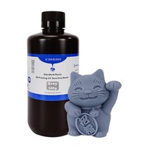 3d 프린터 재료 500g 액체 Photopolymer 수지 405nm UV LCD 용 3D 프린터 인쇄 재료 Elegoo Photon, 09 500g gray