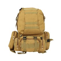 대용량 4DAY 백팩 55L 브라운 군인가방 군용 군대 여행 캠핑 배낭