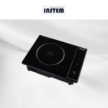 [INSTEM] 인스템 인덕션 ISB012 1인용 개인샤브 인덕션렌지. 1.2KW 상판 터치형 1구 렌지 220V 단상. 테이블 매립형 렌지. 가성비 좋은 실속형 렌지., 기본, 기본