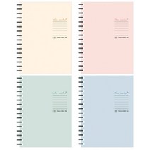 아이비스A5 두꺼운 스프링 노트 색상 랜덤발송, 단품