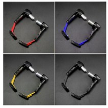 오토바이 고급형 배틀가드 너클가드 레버 CNC XMAX NMAX FORZA TMAX 가드, 고급형배틀가드(레드)
