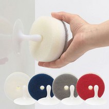 일본 MARNA POCO 마나포코 도넛 수세미 주방스펀지 (모던컬러), 레드