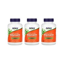 나우푸드 더블 스트렝스 실리마린 밀크시슬 300mg 베지캡슐 200개입 X3병 아티초크 글루텐프리