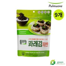 풀무원 파래김자반 65g, 9개
