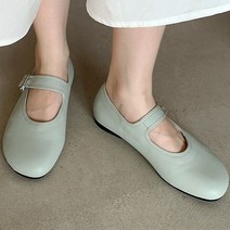 [더힐슈즈] 둥근코 메리제인 여성여자 구두 플랫슈즈 로퍼 단화 1cm/3color rumt892