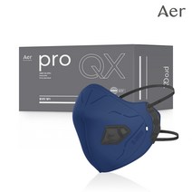 아에르 Pro QX300S (프로 큐엑스) 특급 방진마스크 1BOX (10개입) / 냄새제거용 활성탄 첨가/산업용 공사현장 분진 석면 해체 작업용, 아에르 PRO QX300S 특급 방진 (다크블루), 1개, 10개입