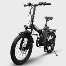 2023 레이윙 디스커버리 엔트리 F20e 36v 10.4Ah 접이식 전동 전기자전거, 블랙 18.2Ah