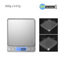50g 100g 0.001 밀리그램 1kg 3kg 0.1g 디지털 보석 약초 휴대용 실험실 체중, 1-500gx0.01