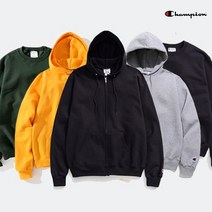 챔피온 길단 기모 맨투맨 후드티 후드집업 04.길단 88000 아시안핏 맨투맨 레드/S