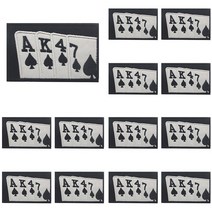 미군계급장 의류 전술 군사 패치 열 접착 패치 스티커 도매 장갑 자수 10 개, 10.PE8350CT