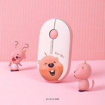 로이체 잔망루피 멀티페어링 무선 마우스, 기본, 잔망루피 무선겸용 블루투스 마우스
