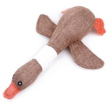 개 끽끽 소리가 나는 야생 거위 소리 치아 청소 강아지 씹기 용품 훈련 30cm 가정용 애완견 액세서리, 30cm3_30cm | CHINA