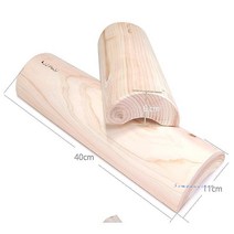 SDS_목침 베개 경추 30cm 목디스크 거북목 국산 목베개 원형 찜질방 목에좋은 단단한 원통 동그란 마사지 천연 요추opq193, SDS_편백천연나무경침(30cm)
