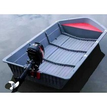 낚시용보트 소형낚시배 카탑보트 플라스틱 수상 요트, 2.3m x 3개 섹션 x 1-2인용 보트