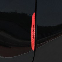 보보몰 더뉴레이 보호몰딩 튜닝 긁힘 기스방지 옆차 스크래치 쿠션 포인트 문콕방지 도어가드, 블랙카본(4P), 4개