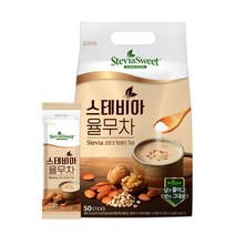 펄세스 스테비아 율무차 50T, 50개입, 18g
