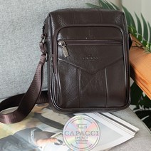 천연 가죽 미니 크로스백 핸드폰 가방 학생 직장인 중 장년 남성 소가죽 메신저백 가방