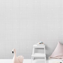 3평 5평 10평 작은방인테리어 단열벽지 2.5M 원룸벽지, 타탄 오가닉블루 2.5M