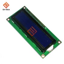 3.3V LCD1602 LCD 모니터 1602 블루 스크린 블랙 라이트 16x2 문자 LCD 디스플레이 모듈 HD44780 1602A 라즈베리 파이