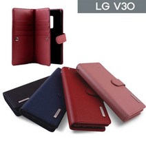 상세표기 월렛 다이어리 케이스 심플D V30 V300 8W15D9D6