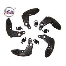 atv 액티비티 바이크 스포츠 호환용 부품 부속품 5pcs cfmoto cf moto 500 500cc 600 utv ssv 0180-054200 용 스프링이있는 세트 클러치 패드