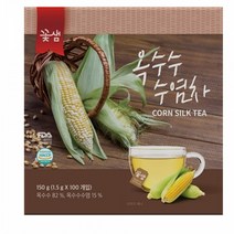 차 옥수수수염차 침출차 100T 옥수수수염차 티백차