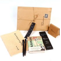 갓샵 동주의 소포 5종 문구 세트, 혼합색상, 1세트