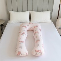 임산부 베개 허리보호 u자 자세 숙면 복부 쿠션 선물 꿀잠 슬림 편한 부드러운 침구 다용도, A
