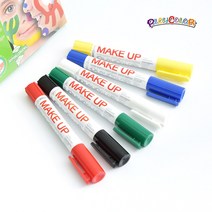 플레이컬러 페이스페인팅 펜타입 낱색 12색, 금속빛 파랑