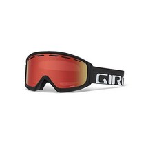 지로 Index OTG 스키 고글 앰버 스칼렛 블랙 워드마크 스트랩