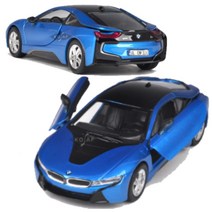 BMWI8 미니 모형 다이캐스트 피규어 장난감 블루 자동차모형 아기자동차장난감