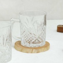 크리스탈 머그컵 250mL 2P, 단일, 2P 세트