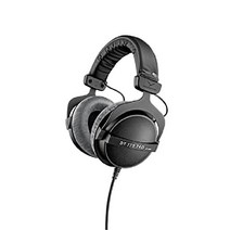 beyerdynamic DT 770 PRO 80옴 오버이어 스튜디오 헤드폰(회색). 전문적인 녹음 및 모니터링을 위해 유선으로 설계된 밀폐형 디자인, 회색