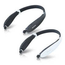 스마텍 블루투스 헤드셋 STBT-2100, 화이트, 화이트