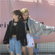 라오농 여성 야구복 항공 점퍼 자켓 블루종 빅사이즈 33 +d2506LL