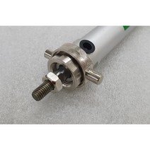 PMC공압실린더 PSS2 (알루미늄튜브) 40파이 소형실린더 복동/편로드, 트러니온 TR-40, PSS2-40금구, 1개
