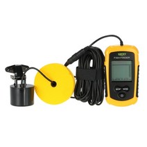 휴대용 어군 탐지기 어군 탐지 수중 음파 탐지기 45도 100m 깊이 화면 디스플레이 상황, 협력사, 밝은 회색