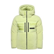 데상트 데상트패딩 PQJ SM323SDJ95-LIM 스위스 스키팀 하이브리드 플리스 다운자켓